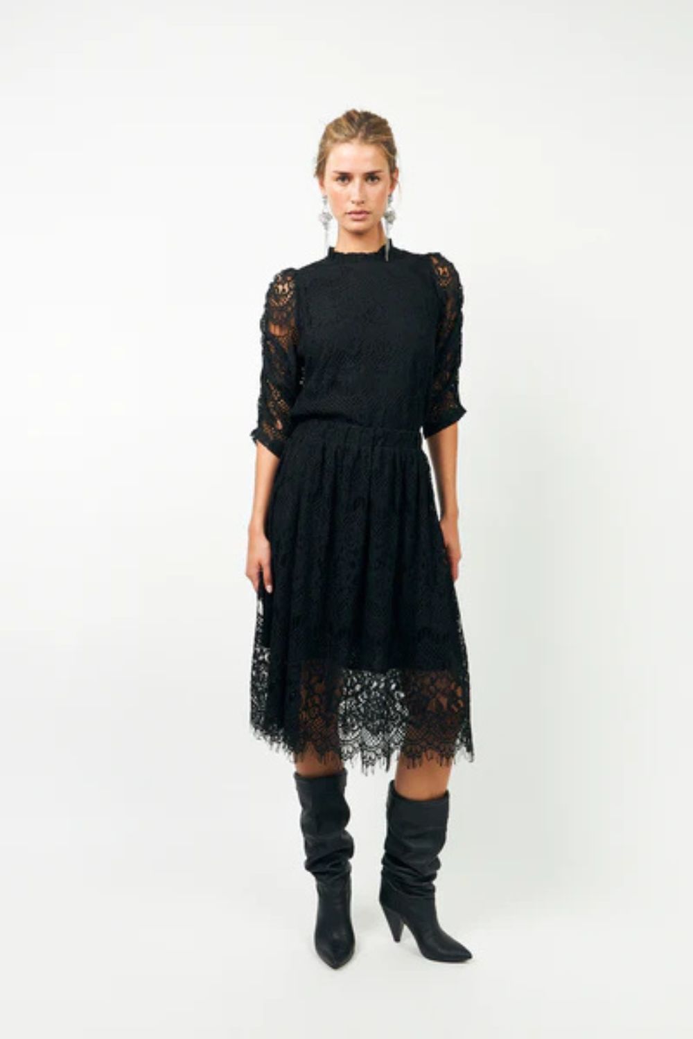 Lollys Laundry | EverLL Short Skirt | Black - Dutch Hideout