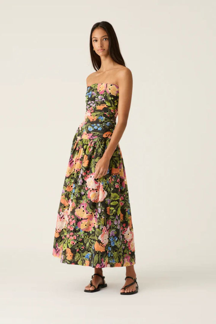 Mos the Label | Harper Strapless Dress | Harper Print