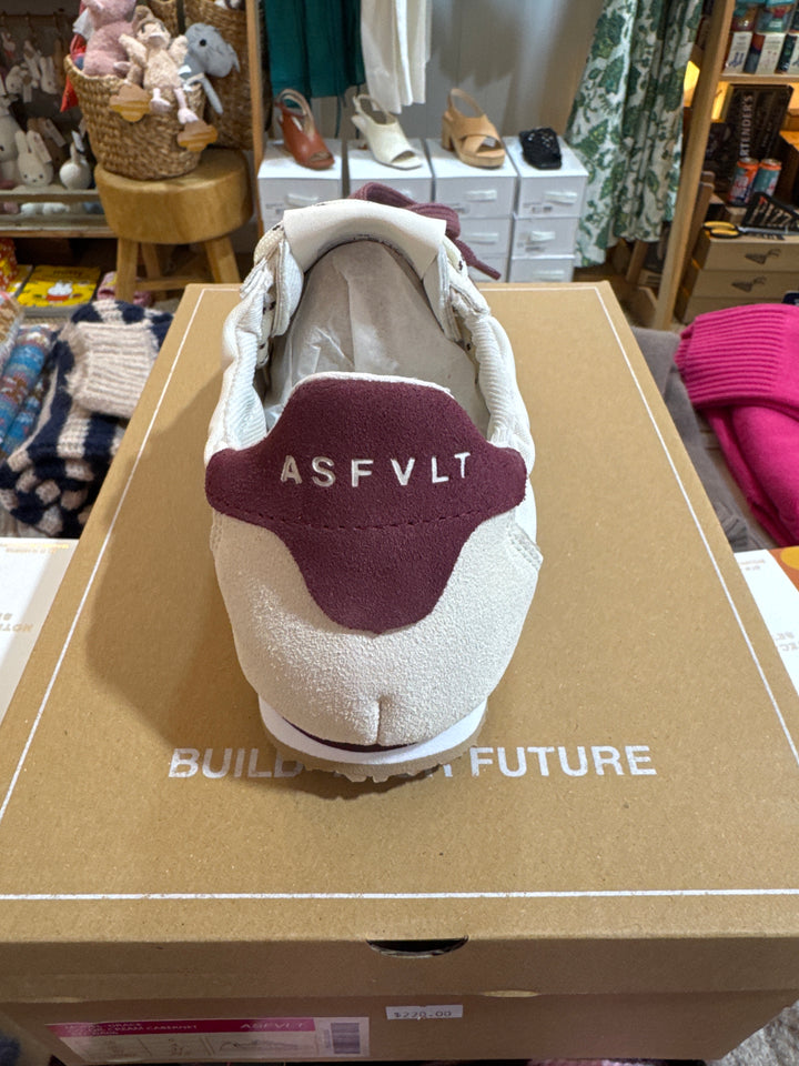 Asfvlt | sneaker - Cream Cabernet