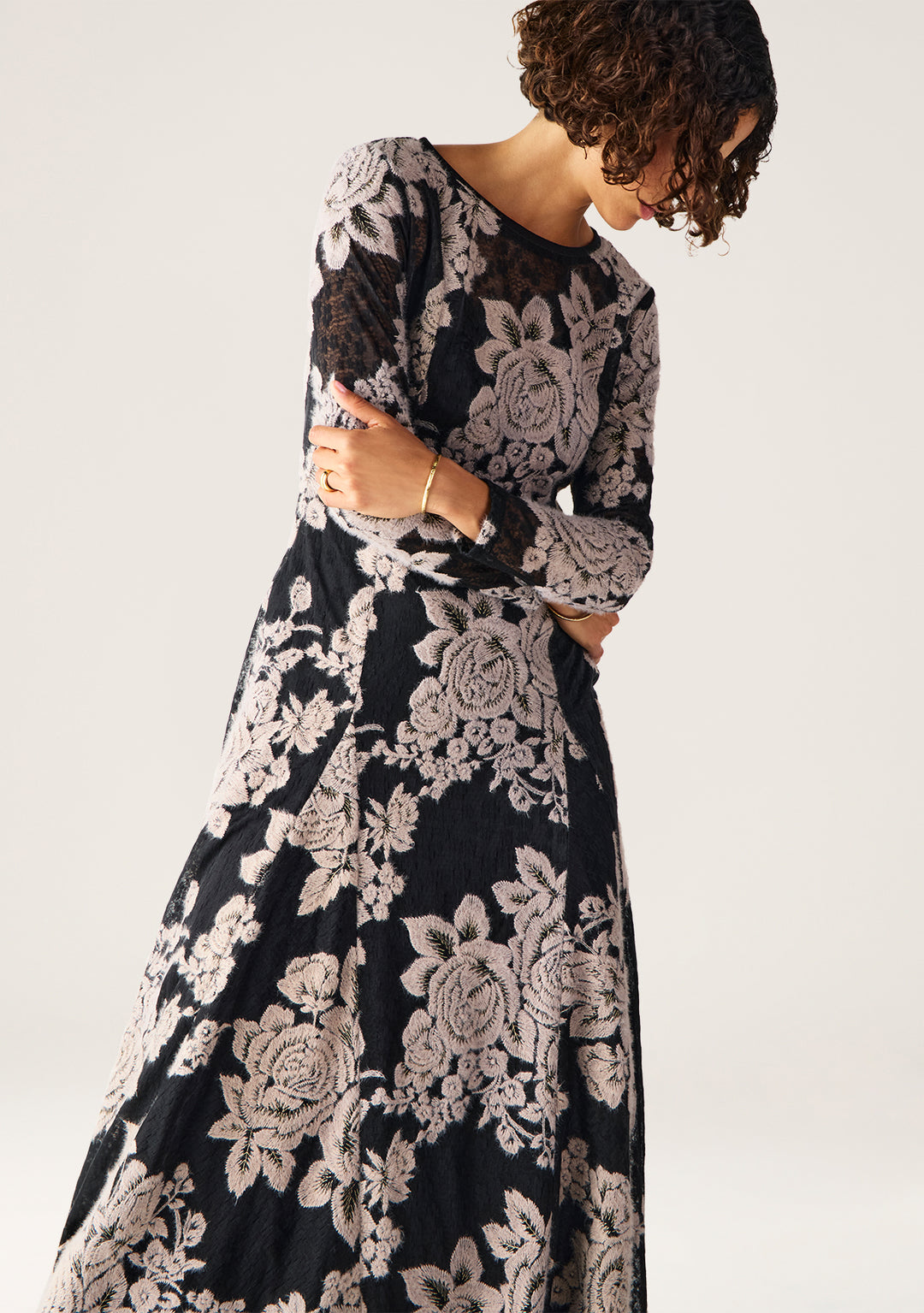 Mos the Label | Brigitte Maxi Dress | Black