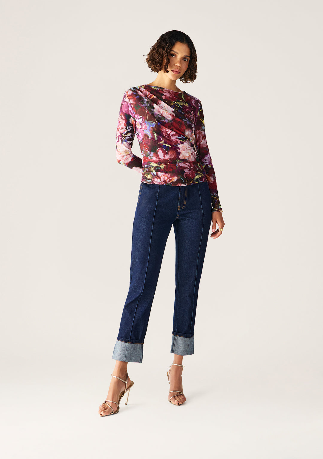 Mos the Label | Giselle Mesh Top | Giselle Print