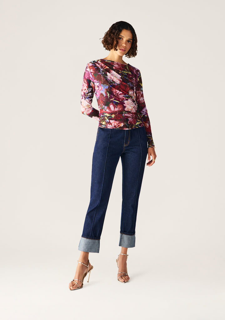 Mos the Label | Giselle Mesh Top | Giselle Print