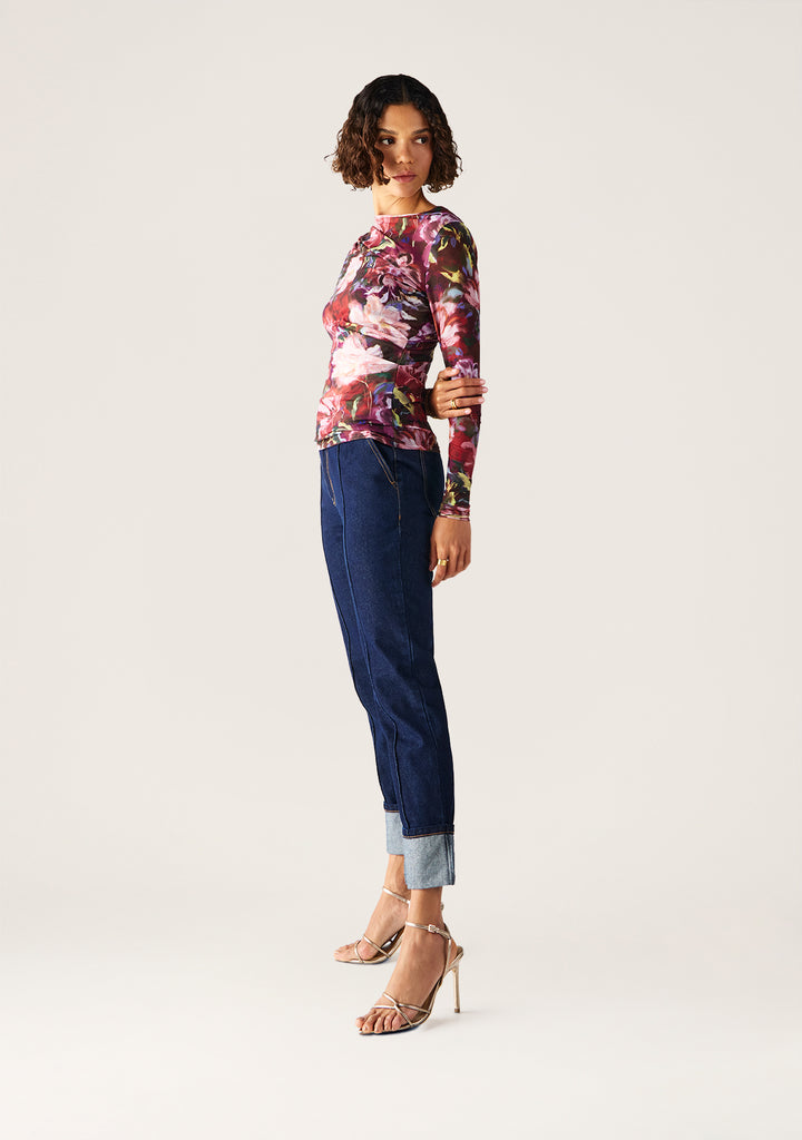 Mos the Label | Giselle Mesh Top | Giselle Print