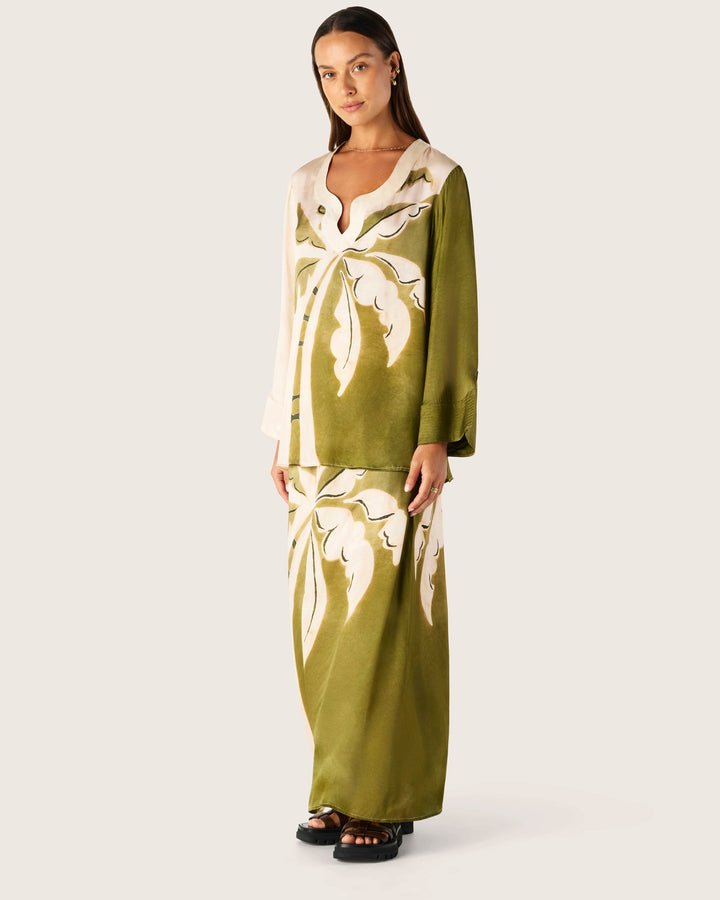 Mos the Label | Lorena Maxi Skirt | Lorena Print