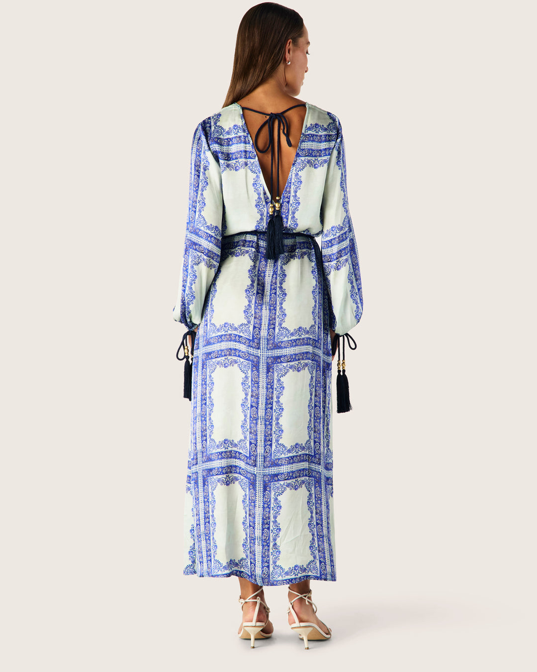 Mos the Label | Jordi Long Sleeve Maxi Dress | Jordi Print