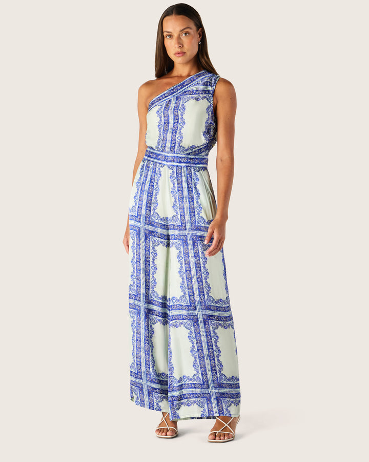 Mos the Label | Jordi One Shoulder Jumpsuit | Jordi Print