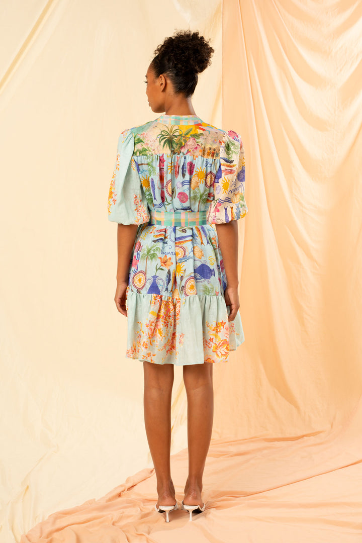 Kachel | Nella Mini Shirt Dress