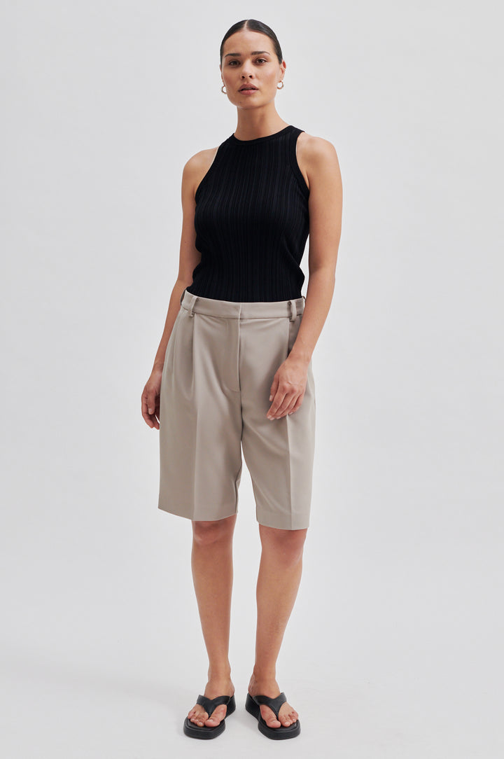 Second Female | Flore Shorts | Vintage Khaki