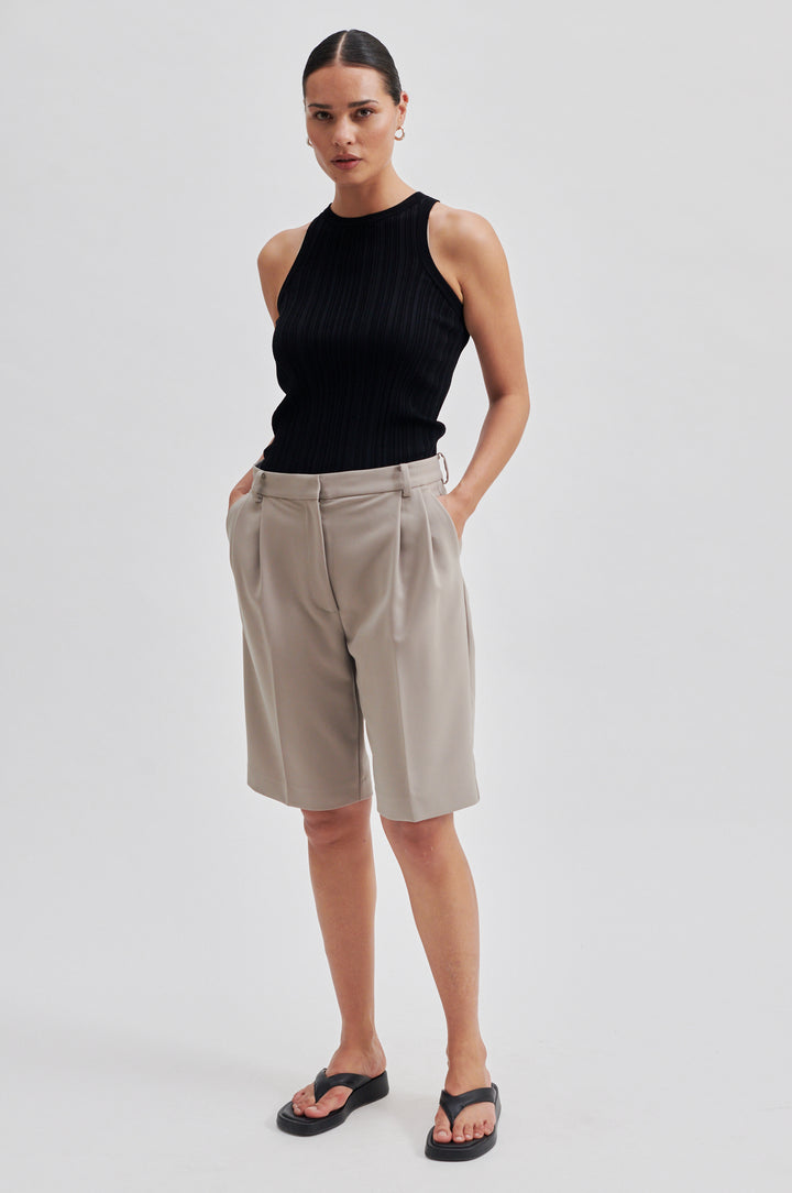 Second Female | Flore Shorts | Vintage Khaki