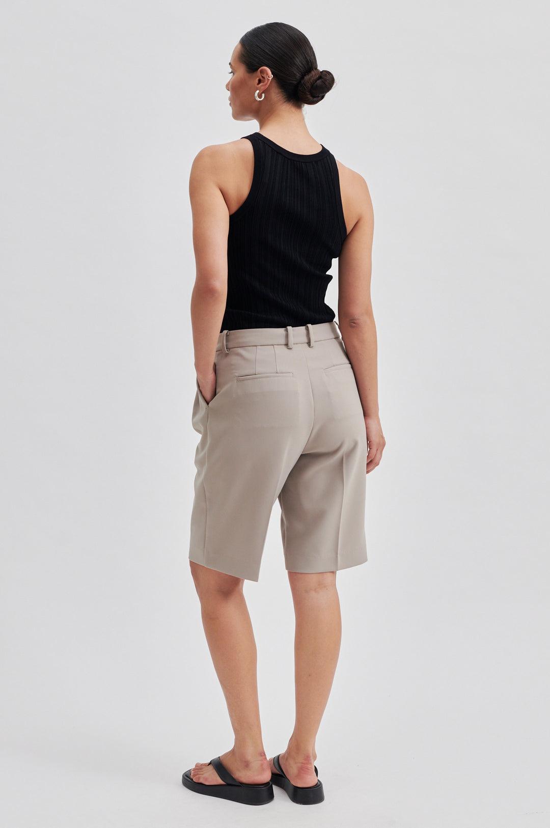 Second Female | Flore Shorts | Vintage Khaki