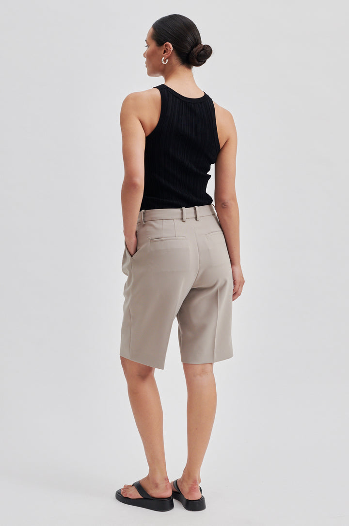 Second Female | Flore Shorts | Vintage Khaki