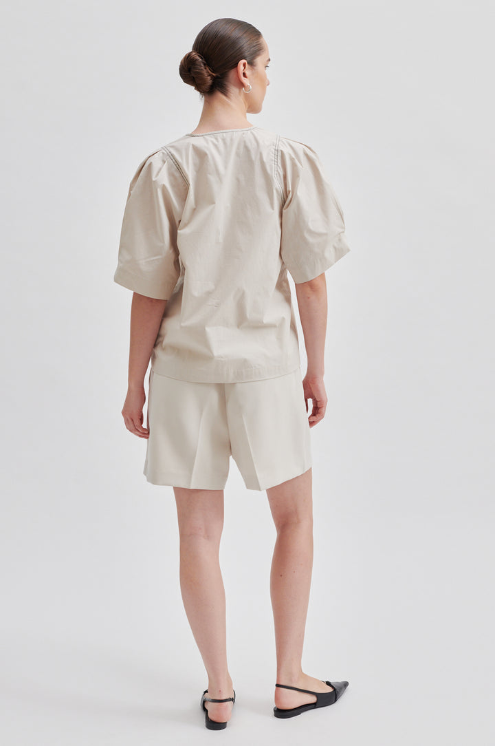 Second Female | Larkini Blouse | Pumice Stone