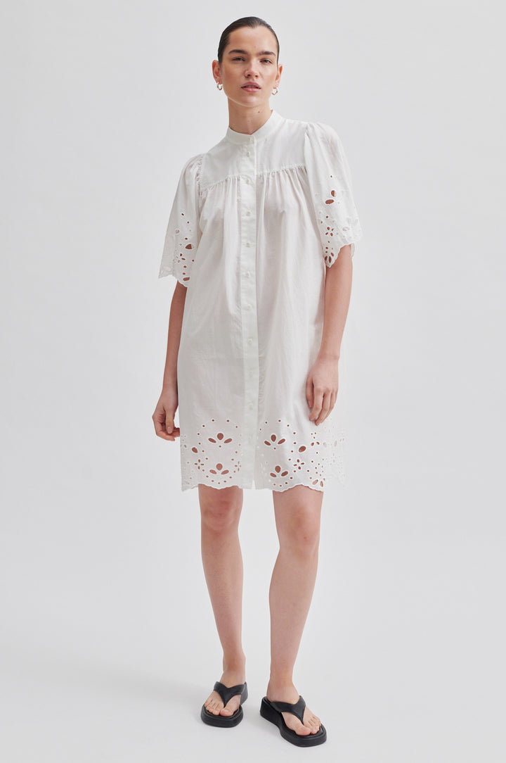 Second Female | Limonata Shirt Dress | Snow White