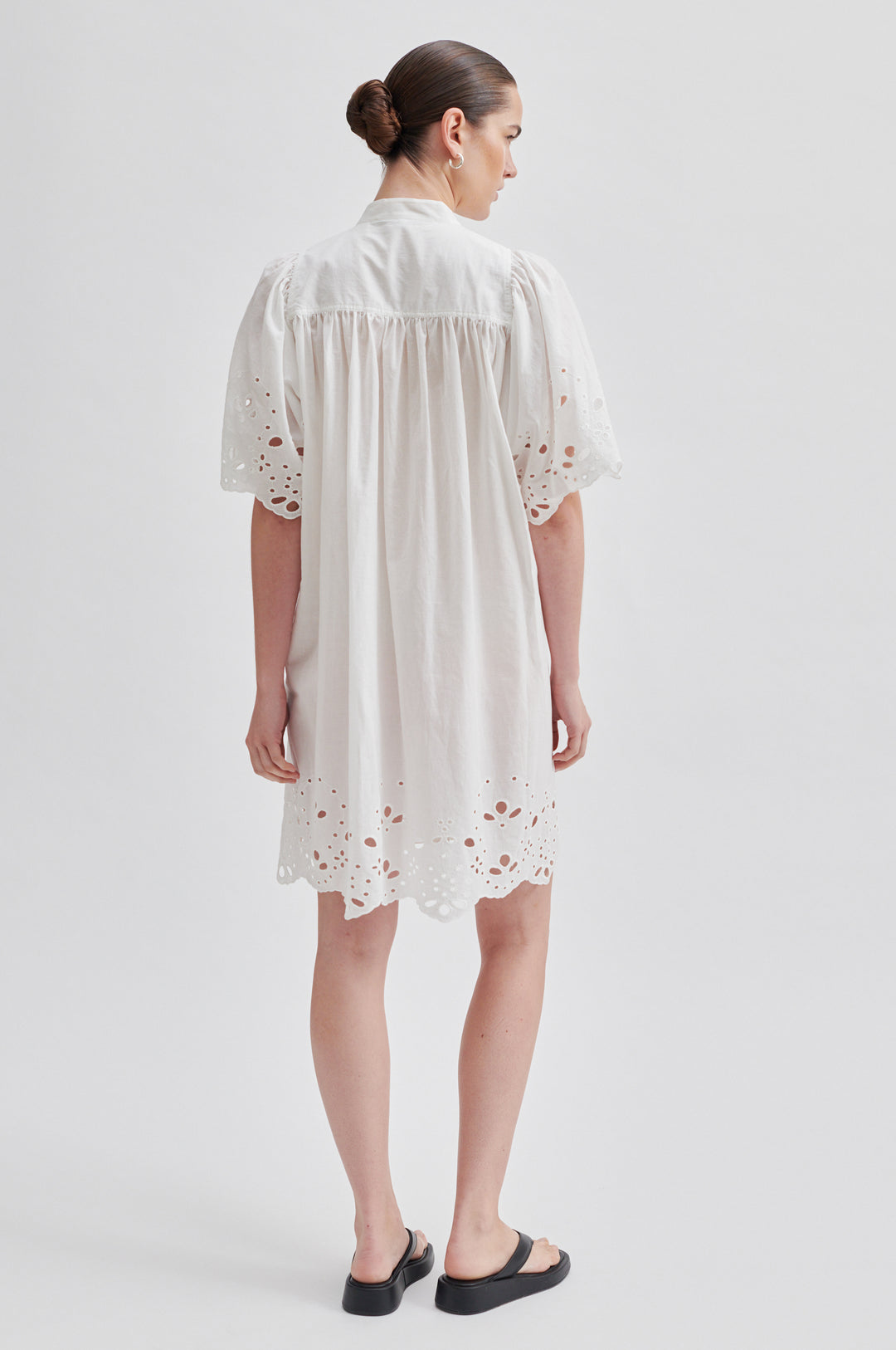 Second Female | Limonata Shirt Dress | Snow White