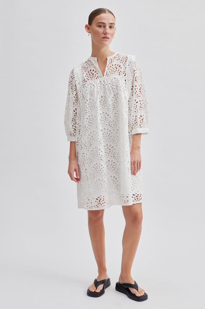 Second Female | Stefanie Dress | White Broderie Dress