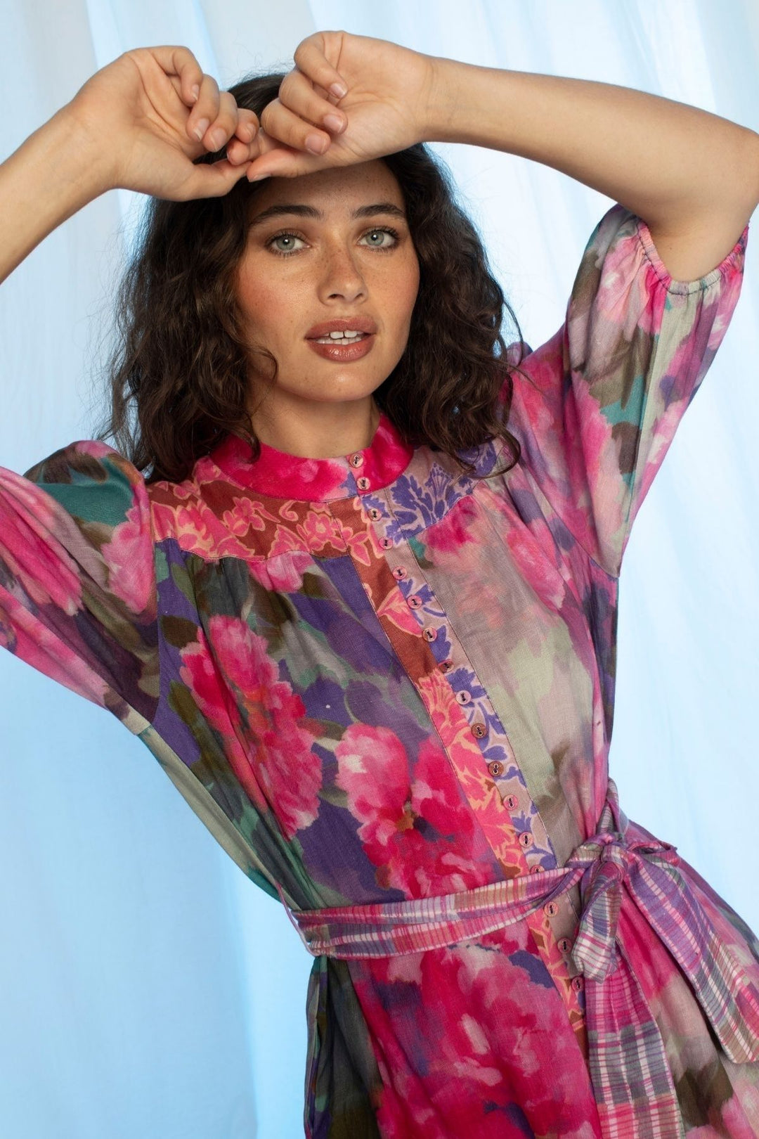 Kachel | Cynthia Mini Dress | Multi