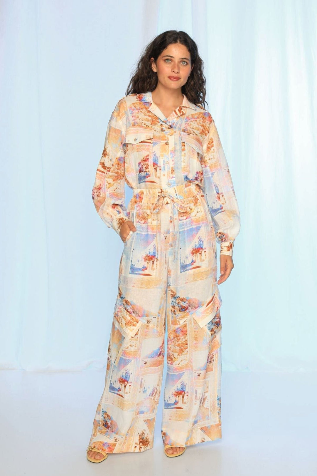 Kachel | Roxanne Cargo Pant | Amalfi