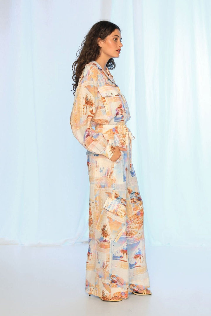 Kachel | Roxanne Cargo Pant | Amalfi