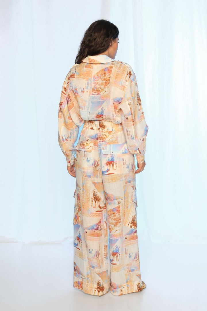 Kachel | Roxanne Cargo Pant | Amalfi