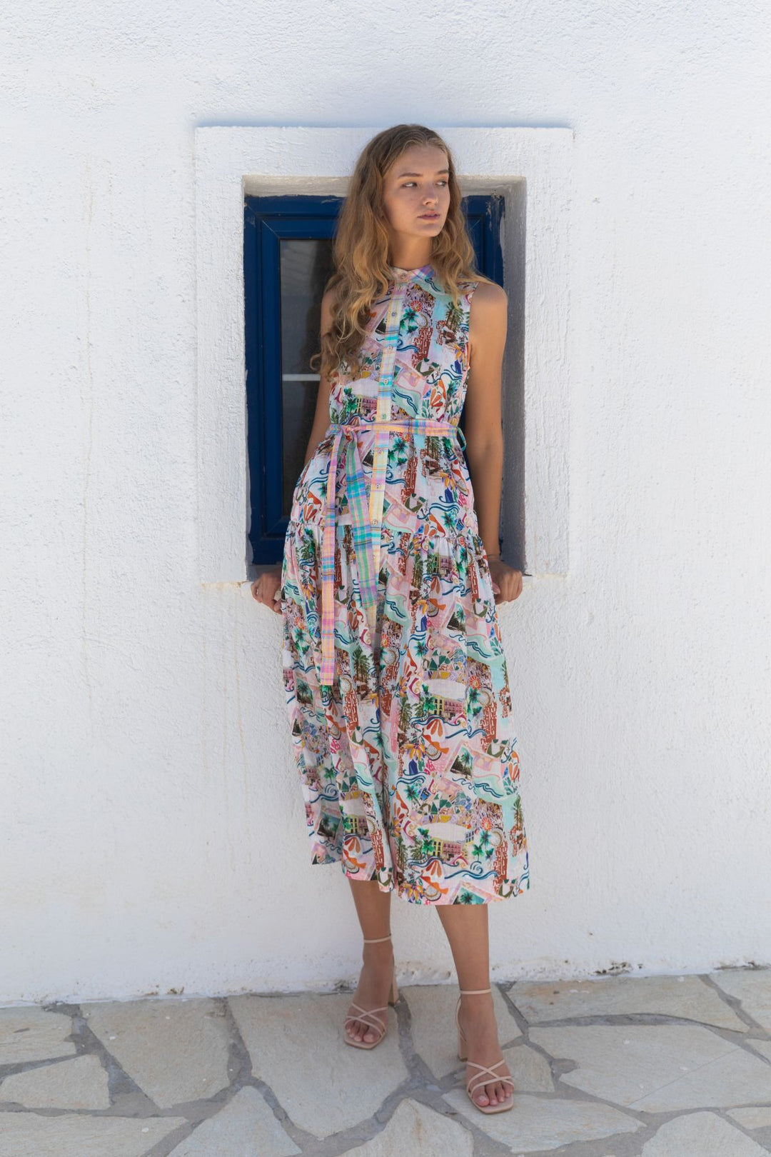 Kachel | Wanda Maxi Dress | Polaroids