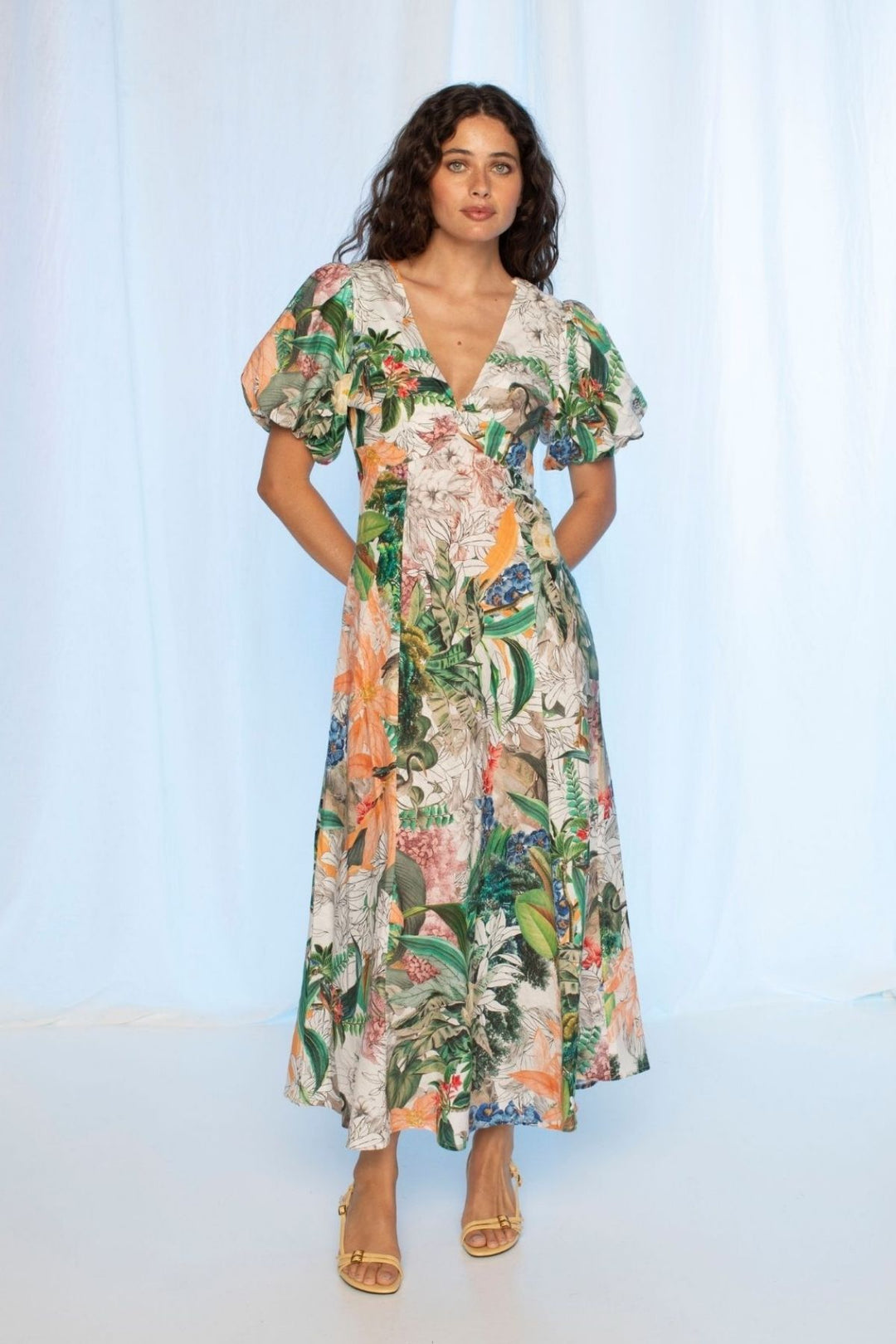 Kachel | Loretta Maxi Dress | Tropicana