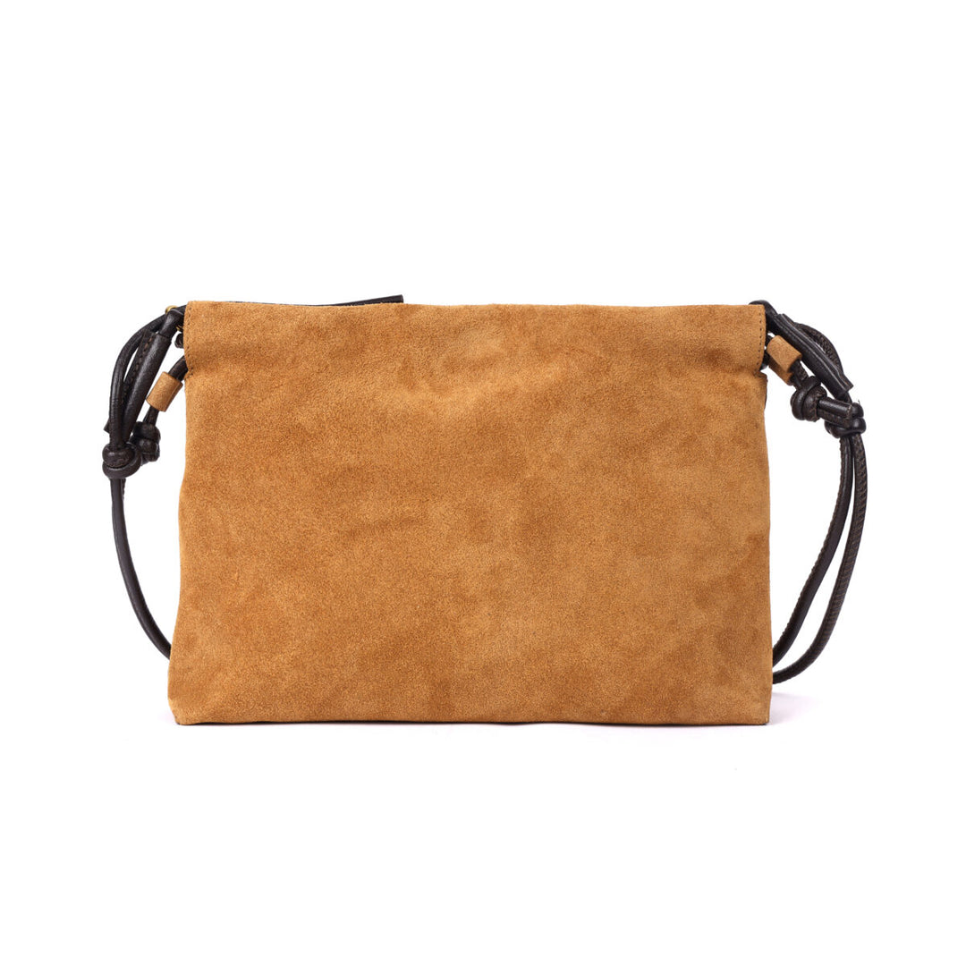 RUGGED HIDE I GRACIE BAG I DARK CARAMEL