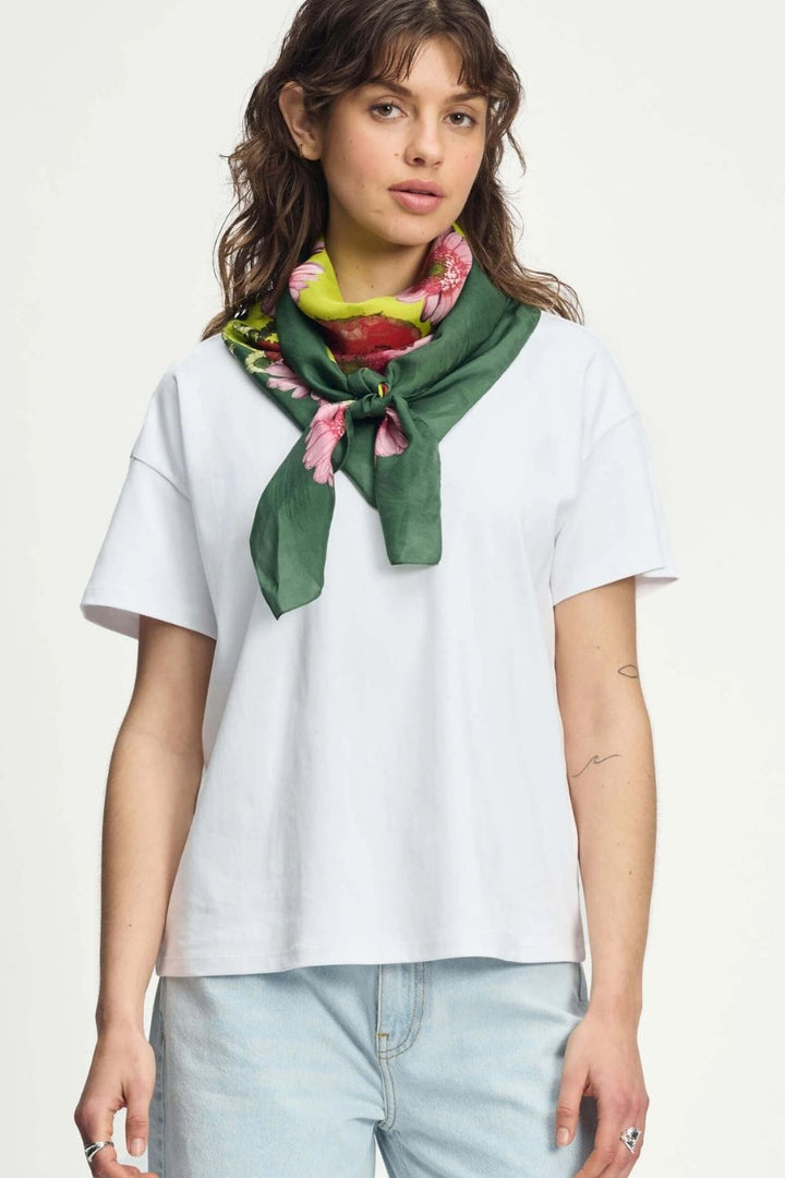 POM Amsterdam | Shawl Bouquet Lime Petite | Green