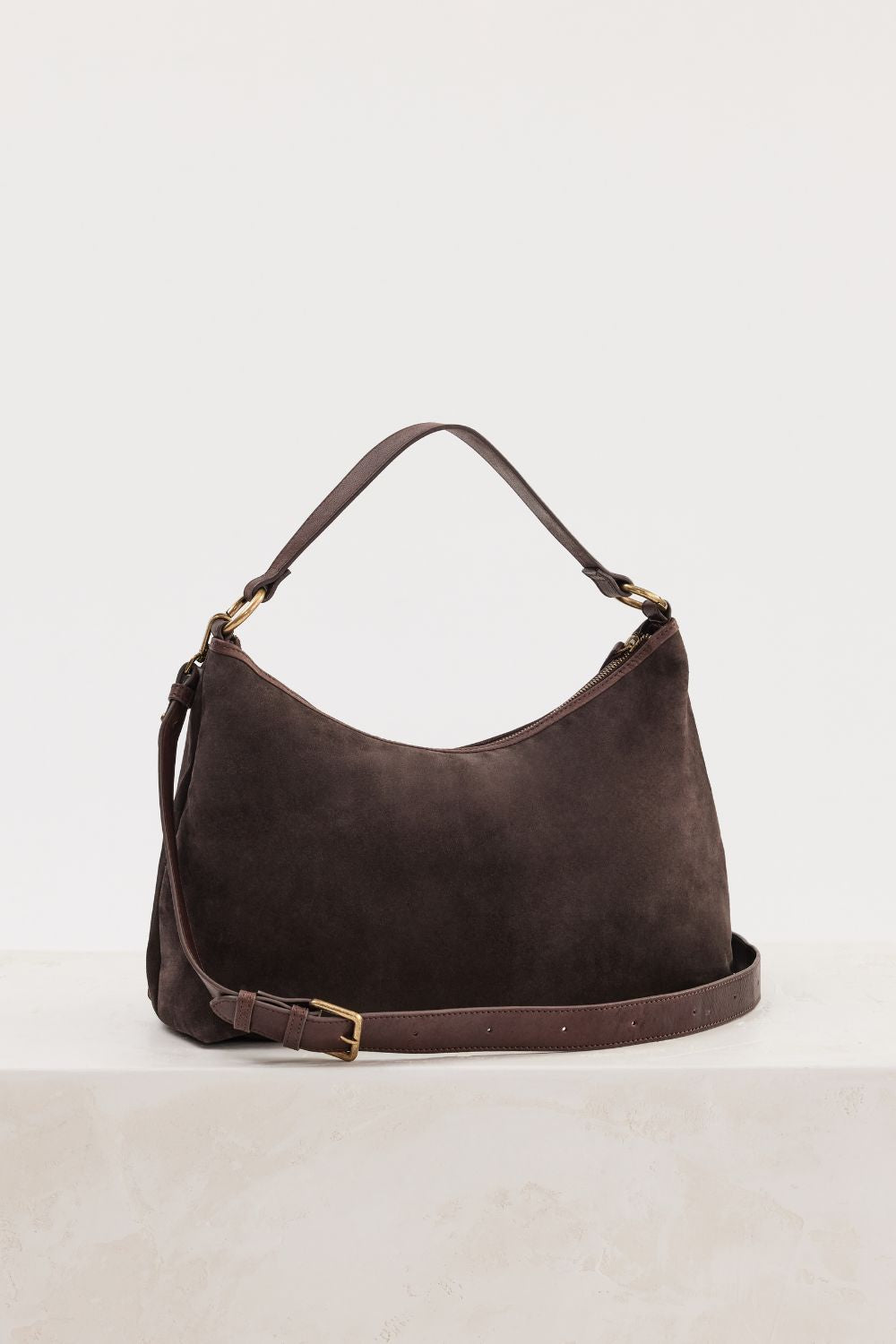 JuJu & Co | Suede Slouchy | Chocolate - Dutch Hideout