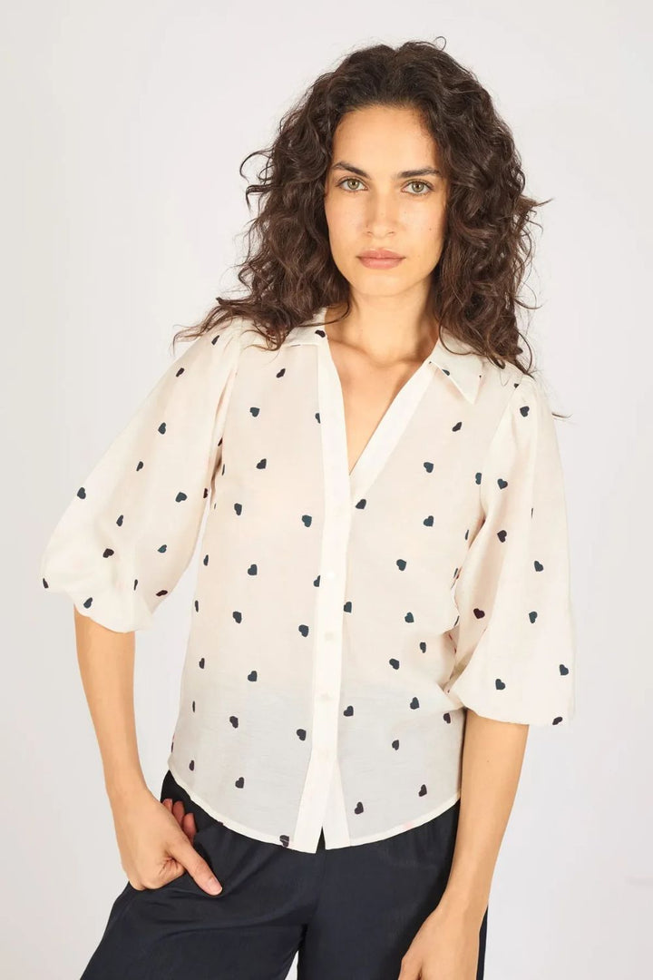 Traffic People | Charlie Achy Break Heart Shirt | Navy