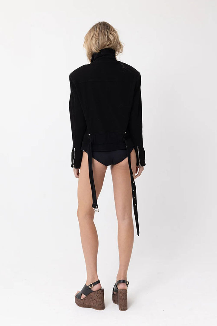 Joey the Label | Babe A Licious Biker Jacket | Black