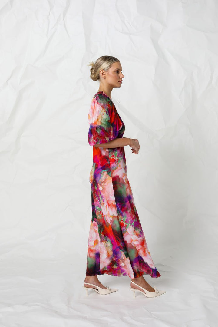 Kachel | Quinn Midi Dress