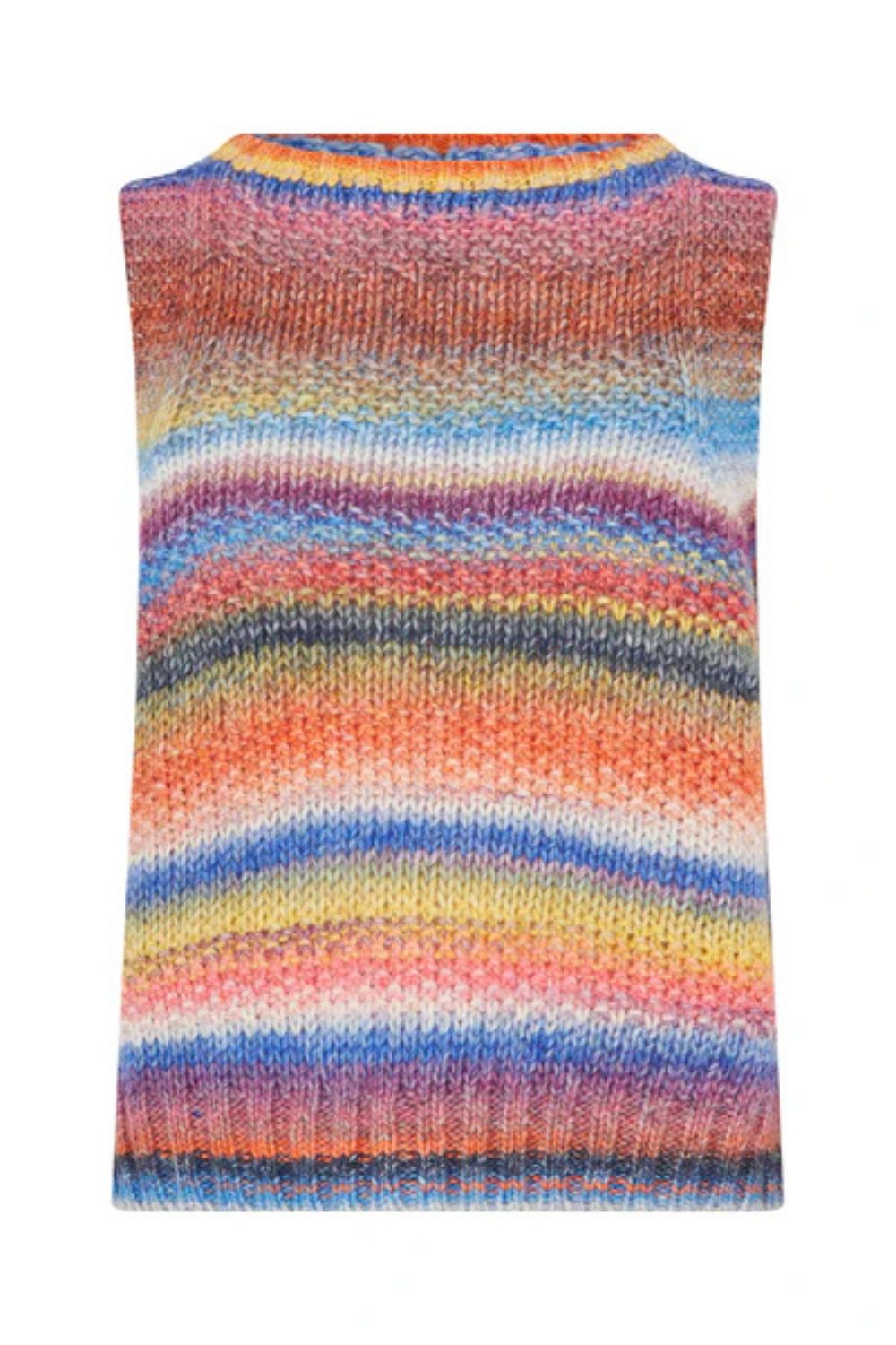 Lollys Laundry | DovaLL Slipover Knit LS | Multi - Dutch Hideout