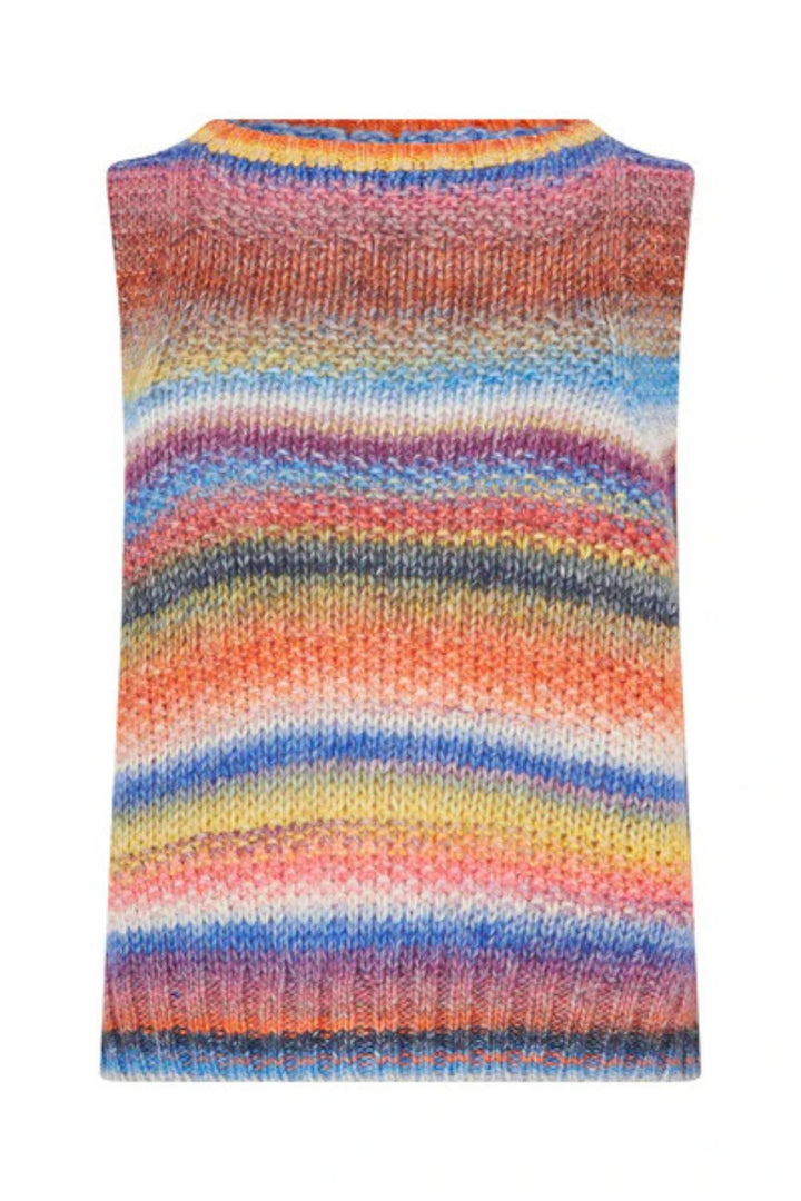 Lollys Laundry | DovaLL Slipover Knit LS | Multi - Dutch Hideout