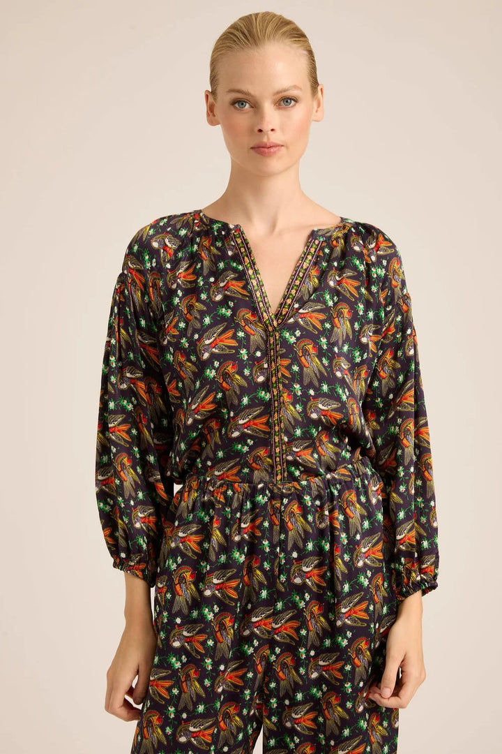 LOLA | Twenty Silky Birdie Shirt | Birdie
