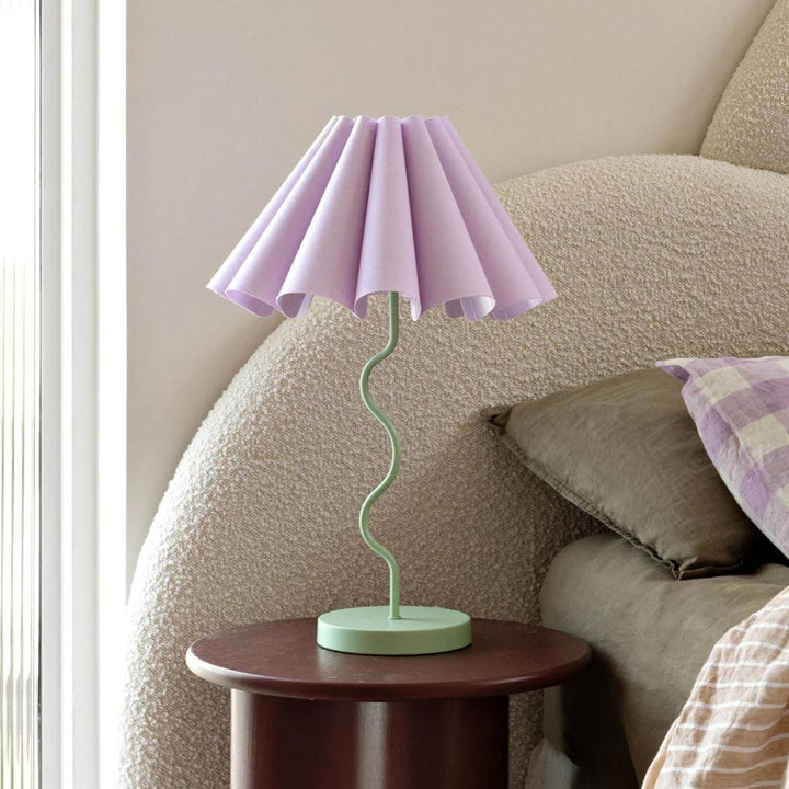 Paola & Joy | Cora Table Lamp | Lilac / Pastel Green