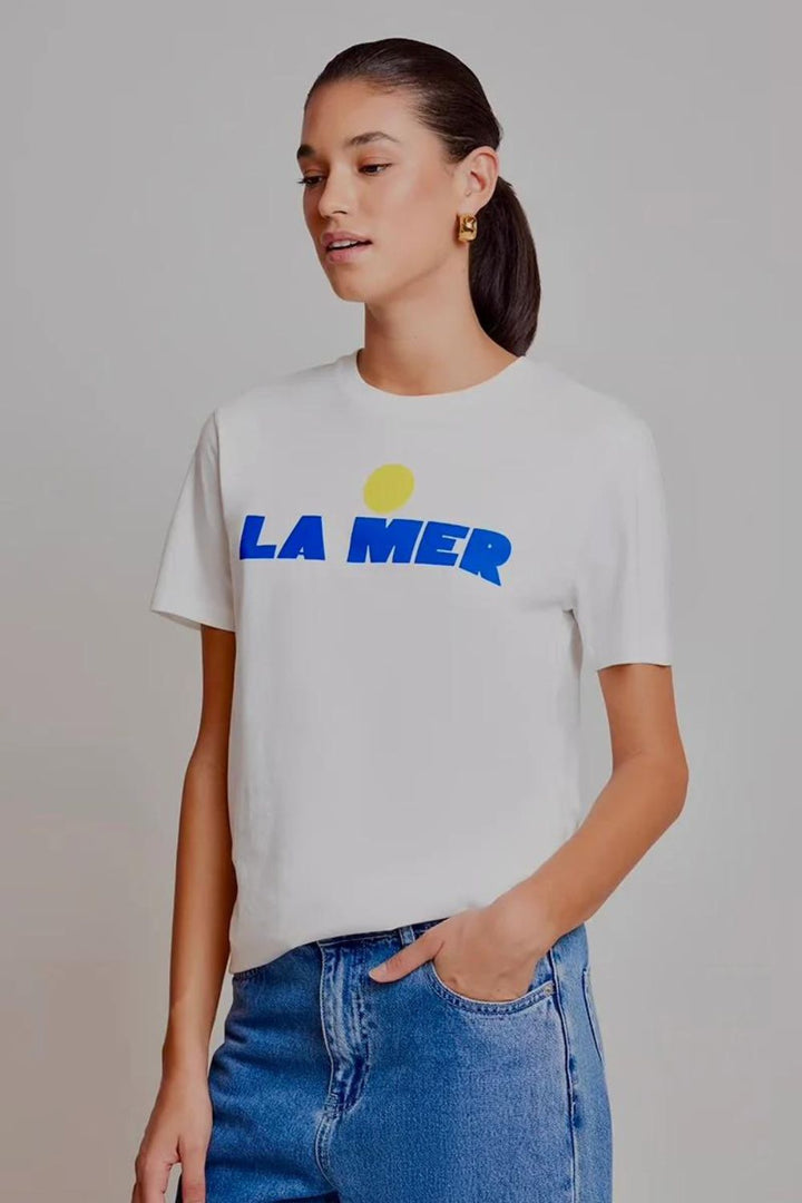 Little Palma | La Mer T-Shirt | Yellow