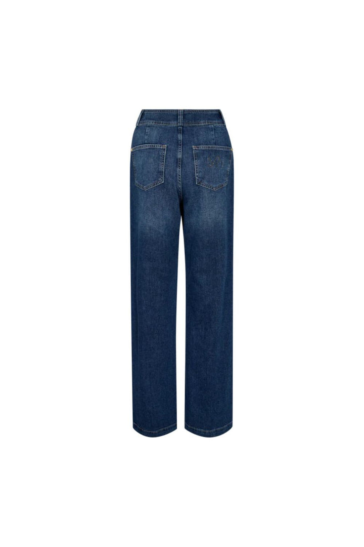 Mos Mosh | Candia Peach Jeans | Dark Blue - Dutch Hideout