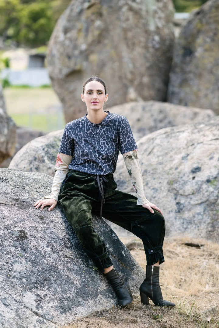 M.A Dainty | Trucker Jean | Moss - Dutch Hideout