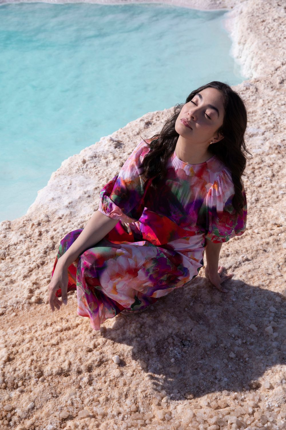 Kachel | Quinn Midi Dress