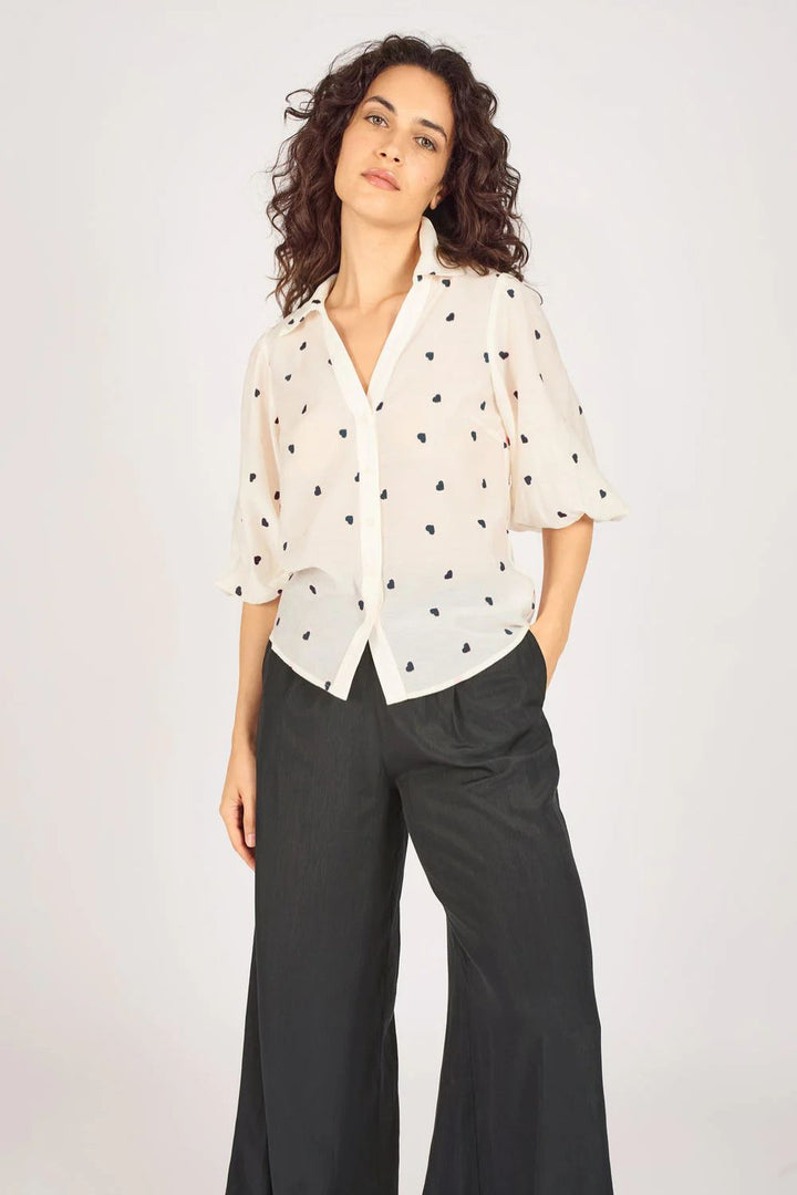 Traffic People | Charlie Achy Break Heart Shirt | Navy