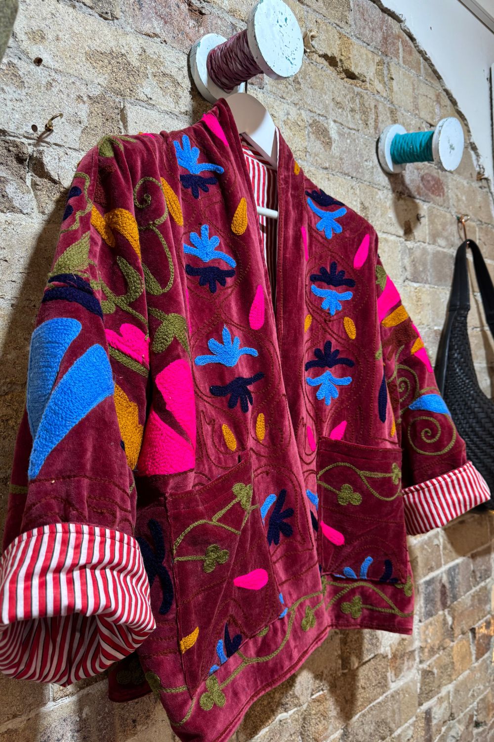 Mon Milou | Embroidered Velvet Jacket | Meera