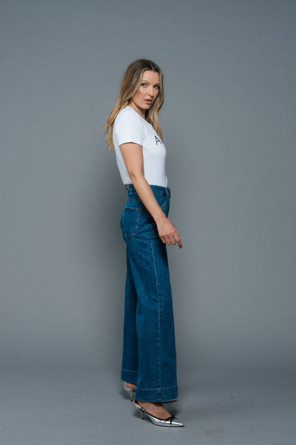 ATTE the Label| Claudia Denim Jeans | Deep Ocean