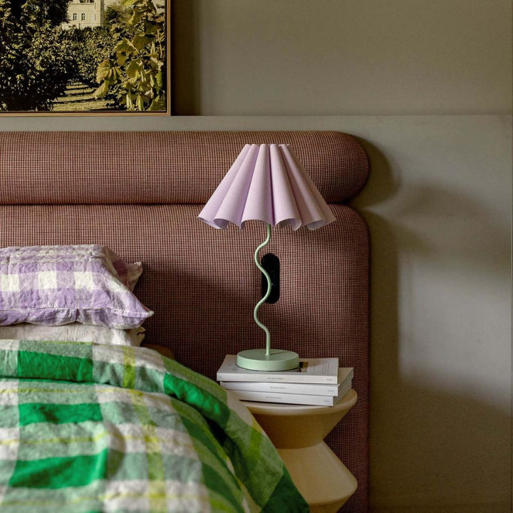 Paola & Joy | Cora Table Lamp | Lilac / Pastel Green