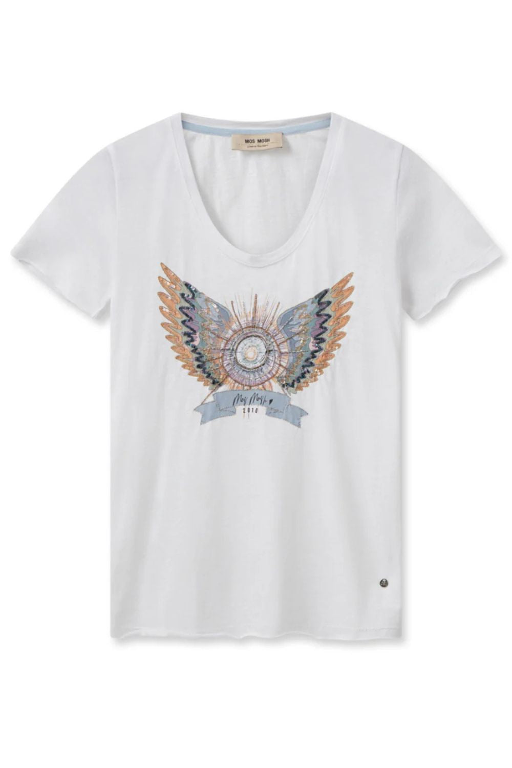 Mosh Mosh I Gethi Deco Tee I White