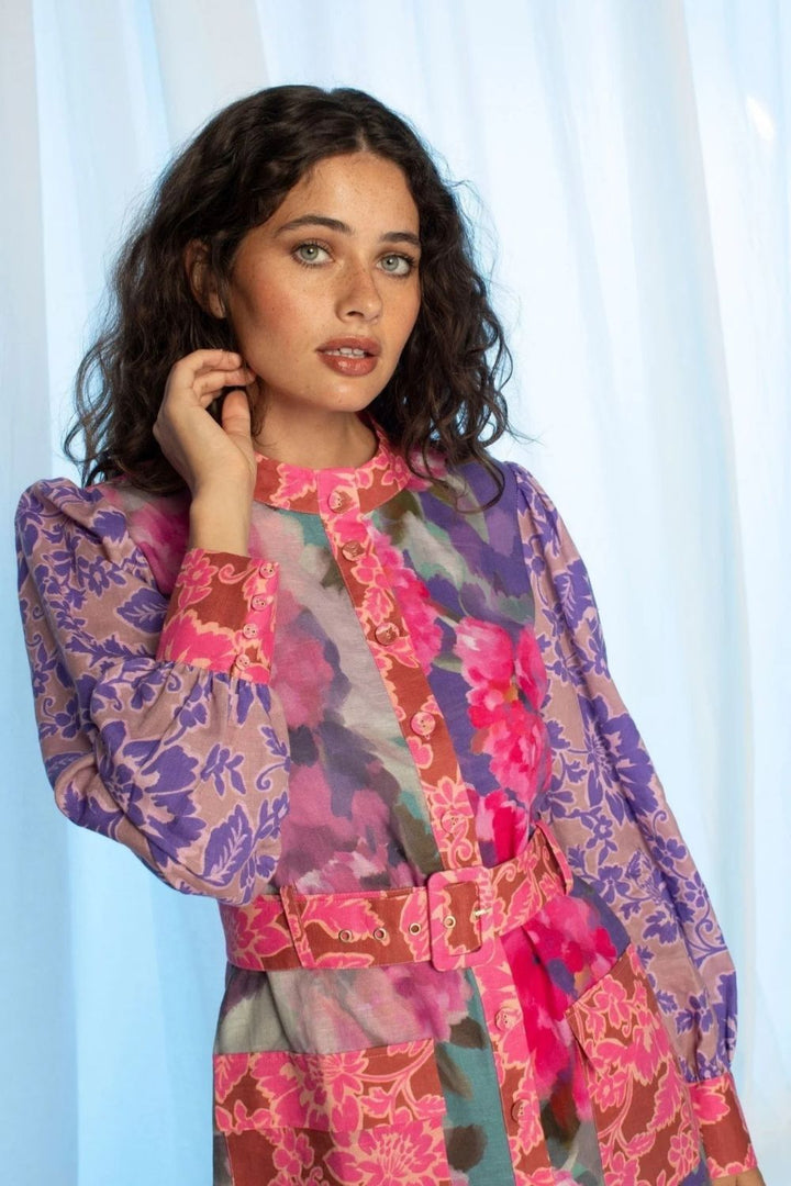Kachel | Teresa Mini Dress | Multi