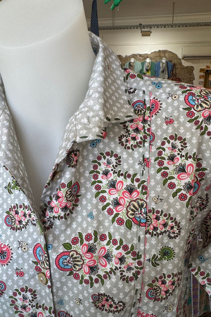 Mandalay Designs | Paisley Mix Shirtdress | Multi
