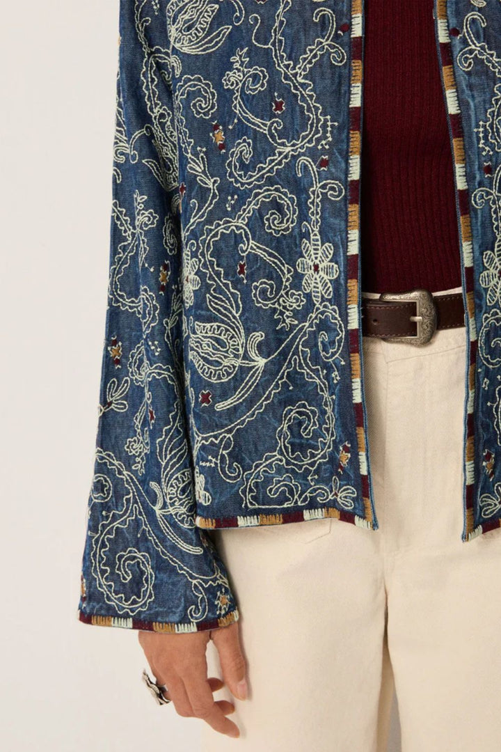 Maison Hotel | Amara Jacket | Indigo Blue - Dutch Hideout