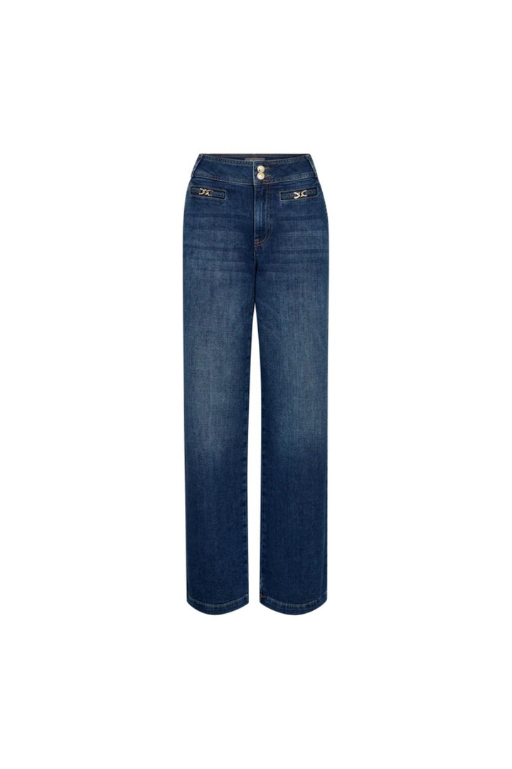 Mos Mosh | Candia Peach Jeans | Dark Blue - Dutch Hideout