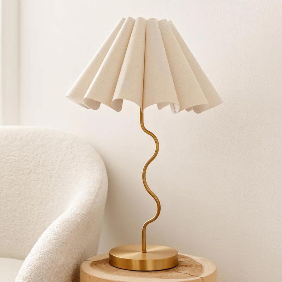 Paola & Joy | Cora Table Lamp | Neutral / Gold