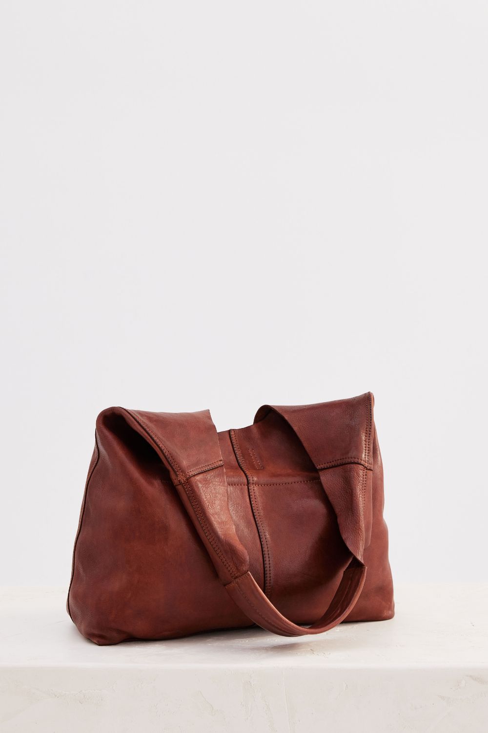 JuJu & Co | Unlined Slouchy | Cognac - Dutch Hideout